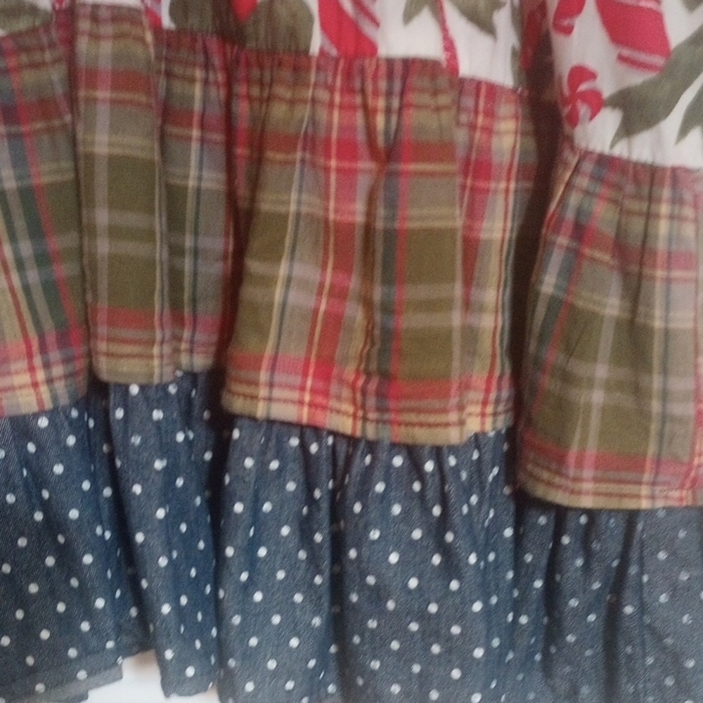 Vintage Couture Dress Of Many Colors Size 8 - Picture 3 of 8